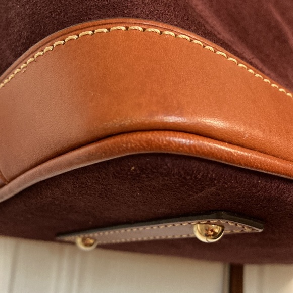 Suede Burgundy and Brown Dooney and Bourke - Picture 3 of 10